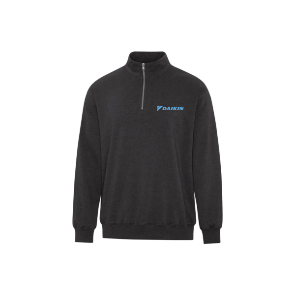 Adult Earth Wash Qtr Zip Sweatshirt - Image 3