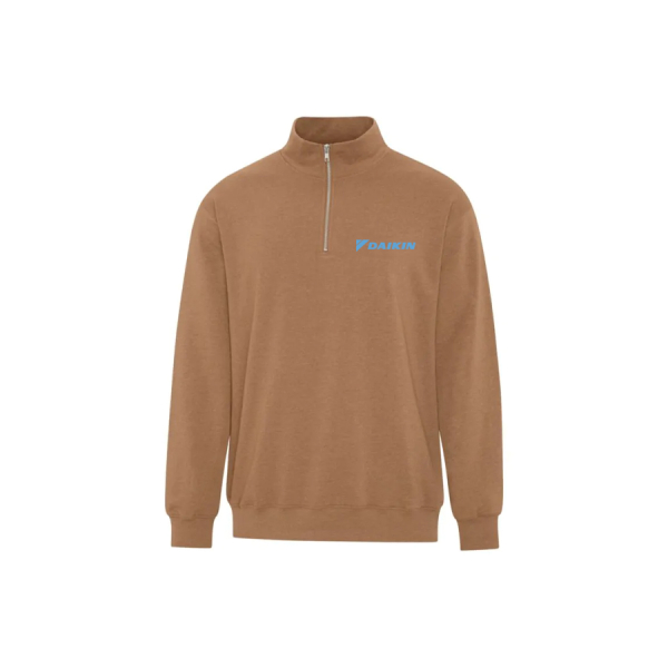 Adult Earth Wash Qtr Zip Sweatshirt - Image 6