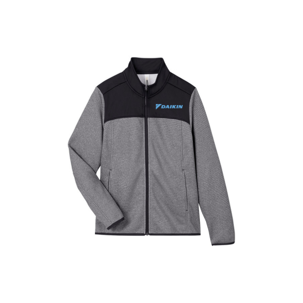 Ladies Venture Heathered Hybrid Jacket - Image 3