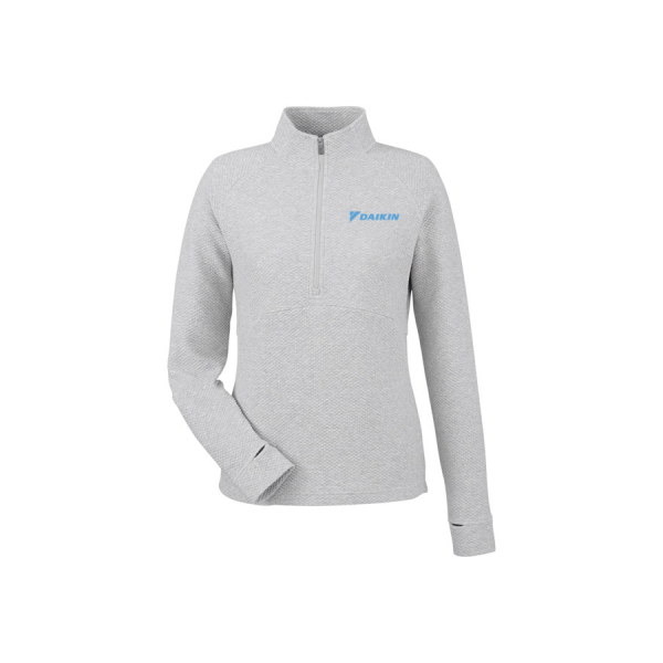 Ladies Spirit Textured Quarter Zip - Image 3