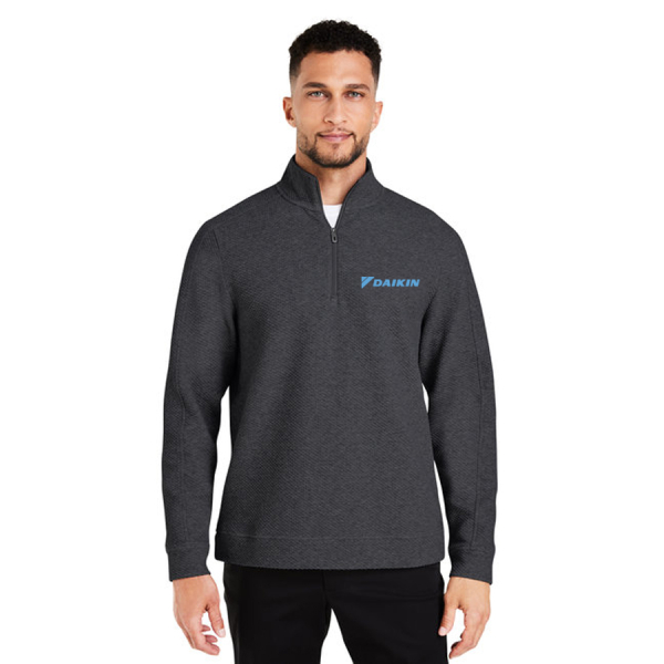 Mens Spirit Textured Quarter Zip