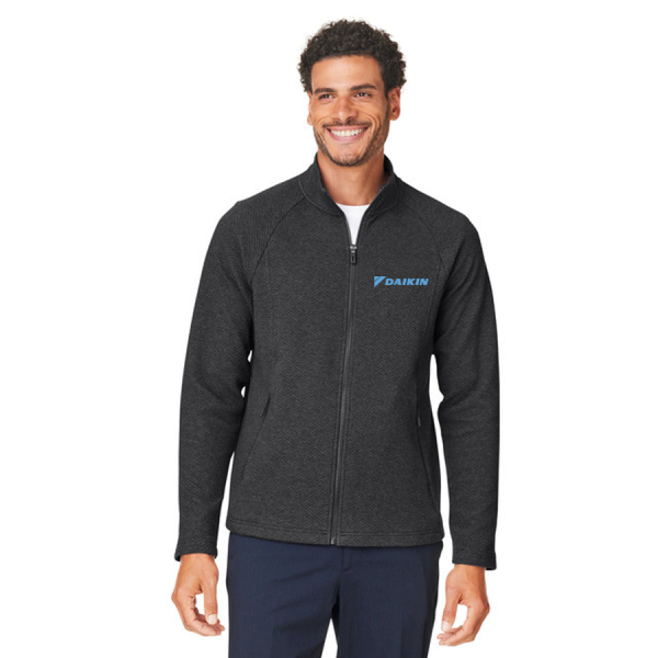 Mens Spirit Textured Full Zip