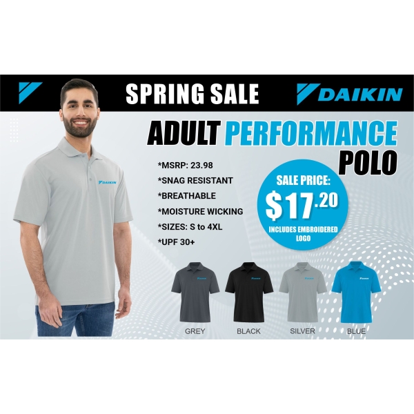 Adult Everyday Performance Polo