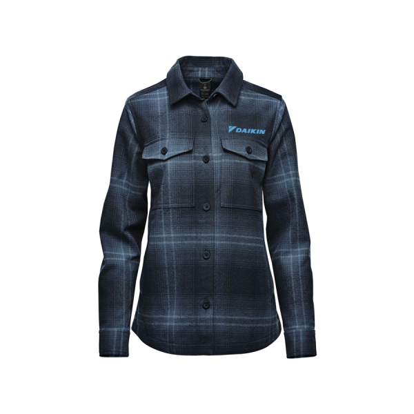 Ladies Highland Plaid Shacket - Image 4