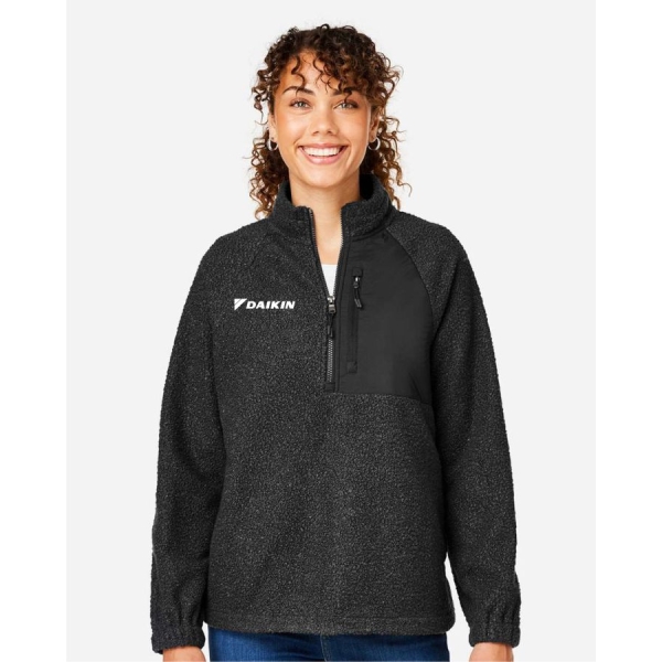 Ladies Aura Qtr Zip Sweater - Image 3