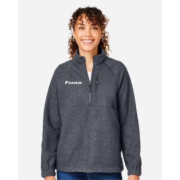 Ladies Aura Qtr Zip Sweater - Image 4