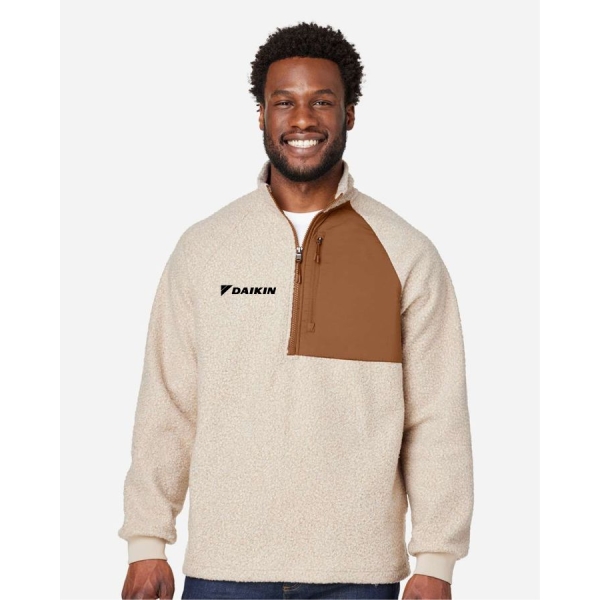 Mens Aura Qtr Zip Sweater