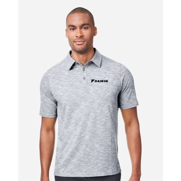 Mens Eclipse Jacquard Polo - Image 3