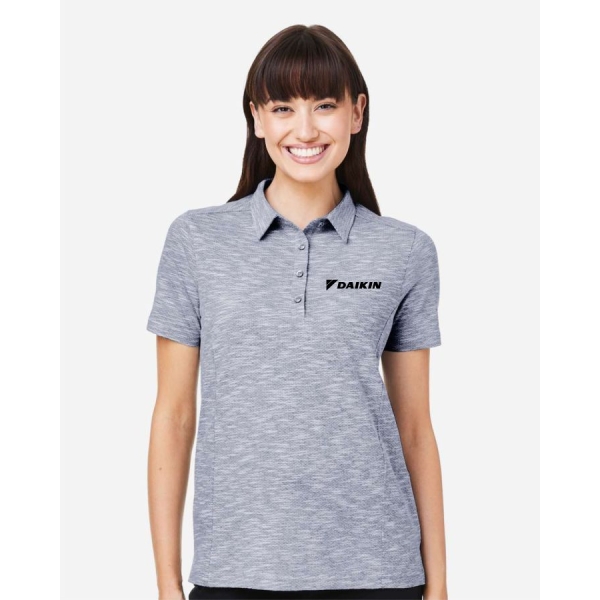 Ladies Eclipse Jacquard Polo