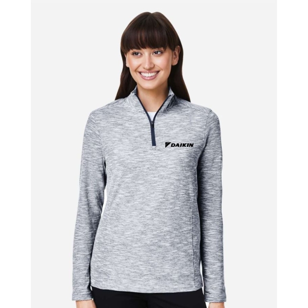 Ladies Eclipse Jacquard Qtr Zip - Image 3