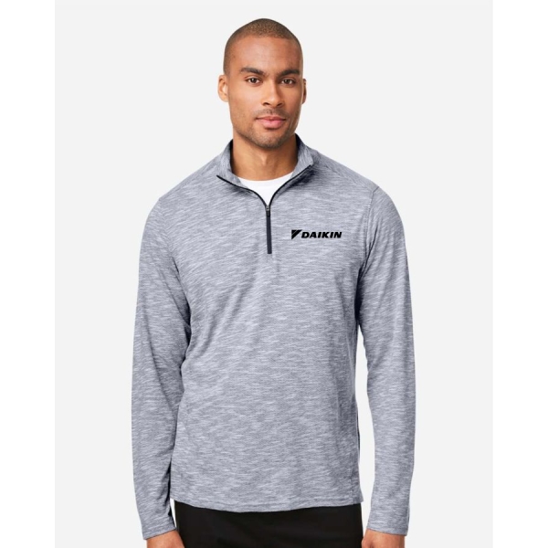 Mens Eclipse Jacquard Qtr Zip
