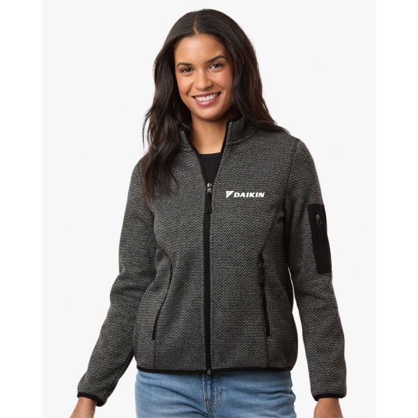 Ladies Jasper Full Zip Jacket - Image 4