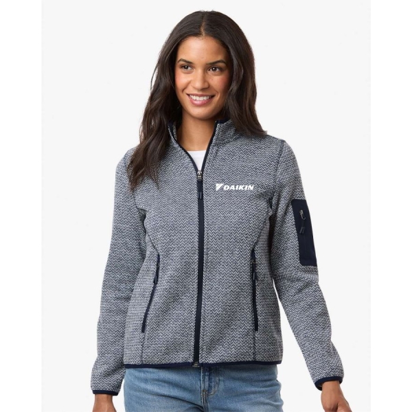 Ladies Jasper Full Zip Jacket - Image 3