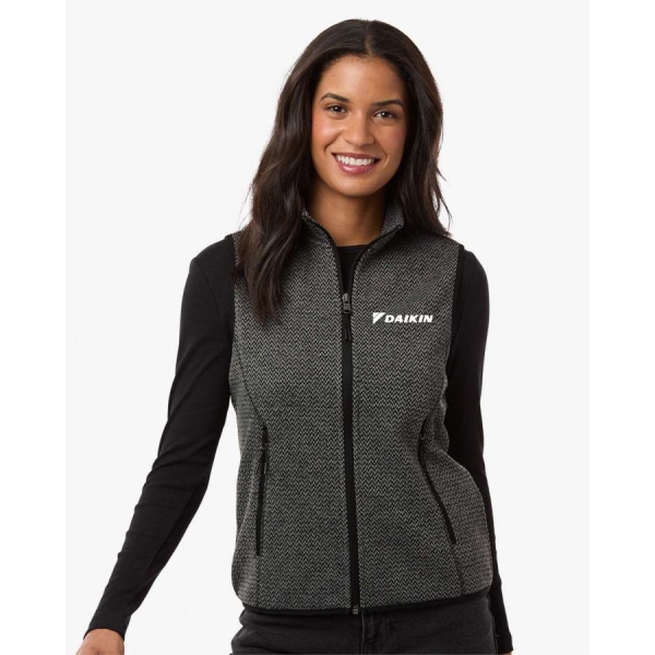 Ladies Jasper Jacquard Vest - Image 4